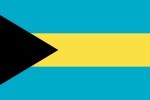 Bahamas flag (Wikipedia)